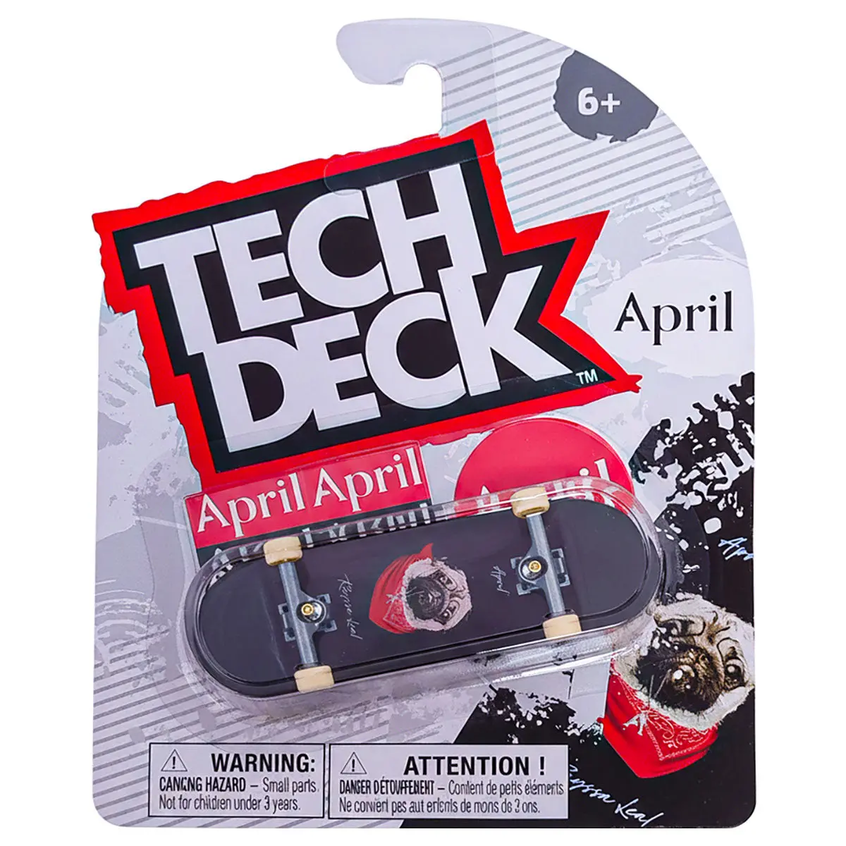 Tech Deck April Rayssa Leal Pug Fingerboard 96Mm 1