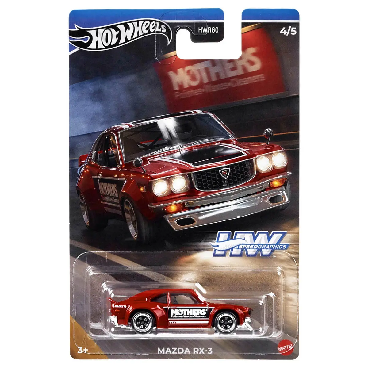 Hot Wheels Speed Graphics Mazda Rx-3 'Mothers' Car (4/5) 1