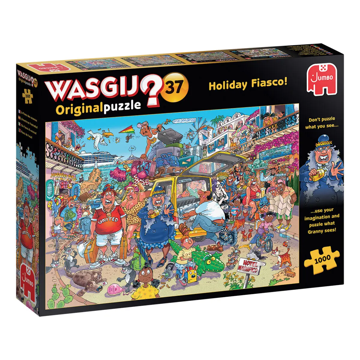 Wasgij Original 37 Holiday Fiasco! 1000 Piece Jigsaw Puzzle 1