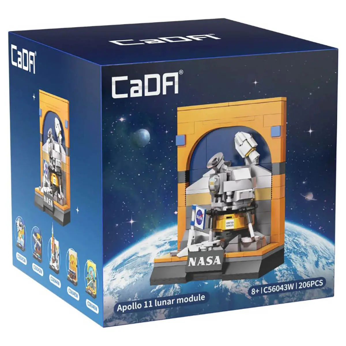Cada Nasa Apollo Lunar Module Building Set (206 Piece) 1