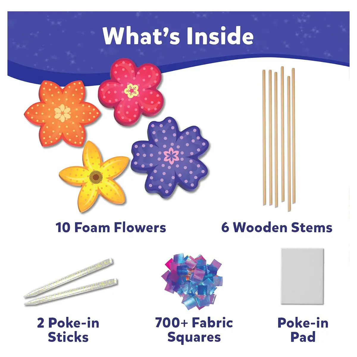 Poke-In Art: Flower Bouquet Kit 2