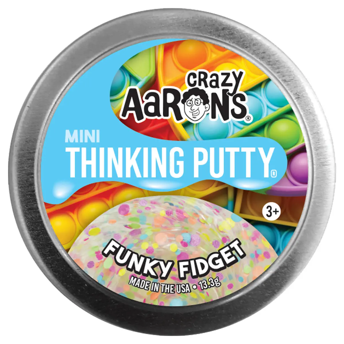 Crazy Aaron's Funky Fidget Mini Thinking Putty 13.3G 1