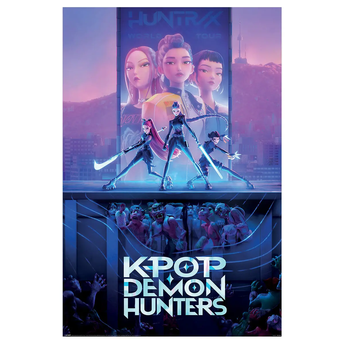 K-Pop Demon Hunters (Key Art) Maxi Poster 1
