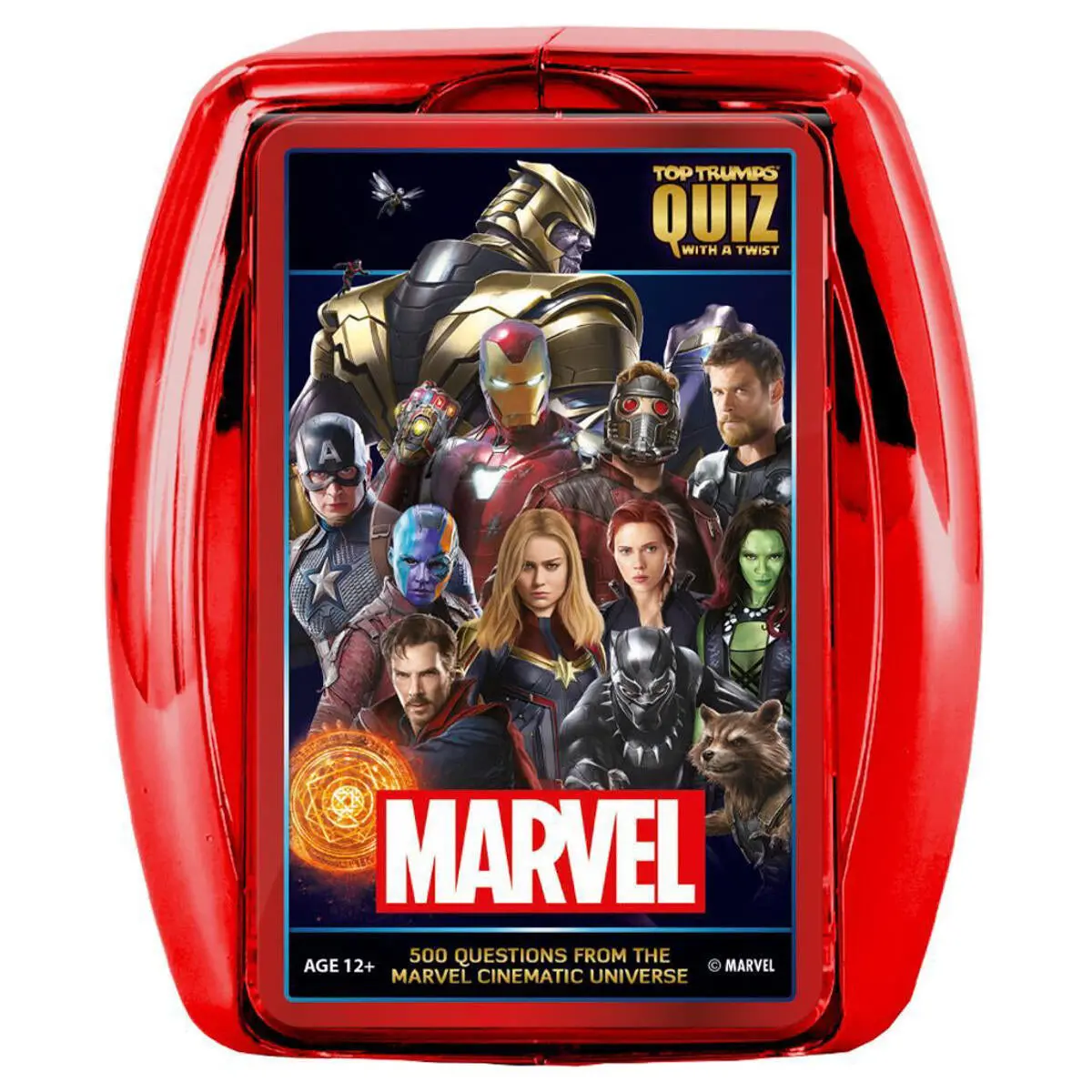 Top Trumps Quiz Marvel Cinematic Universe Game 1