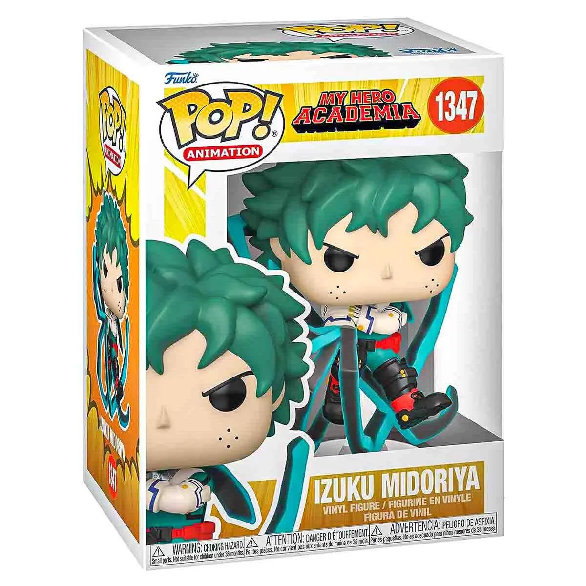 Funko Pop! Animation: My Hero Academia S5: Izuku Midoriya (Blackwhip) Vinyl Figure #1347 1