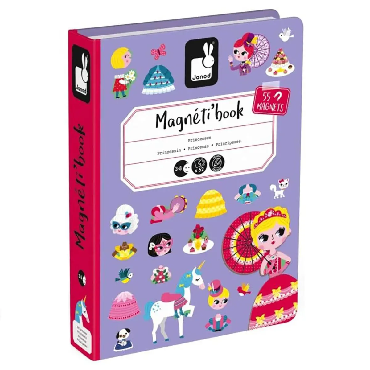 Janod Princesses Magneti'book 1