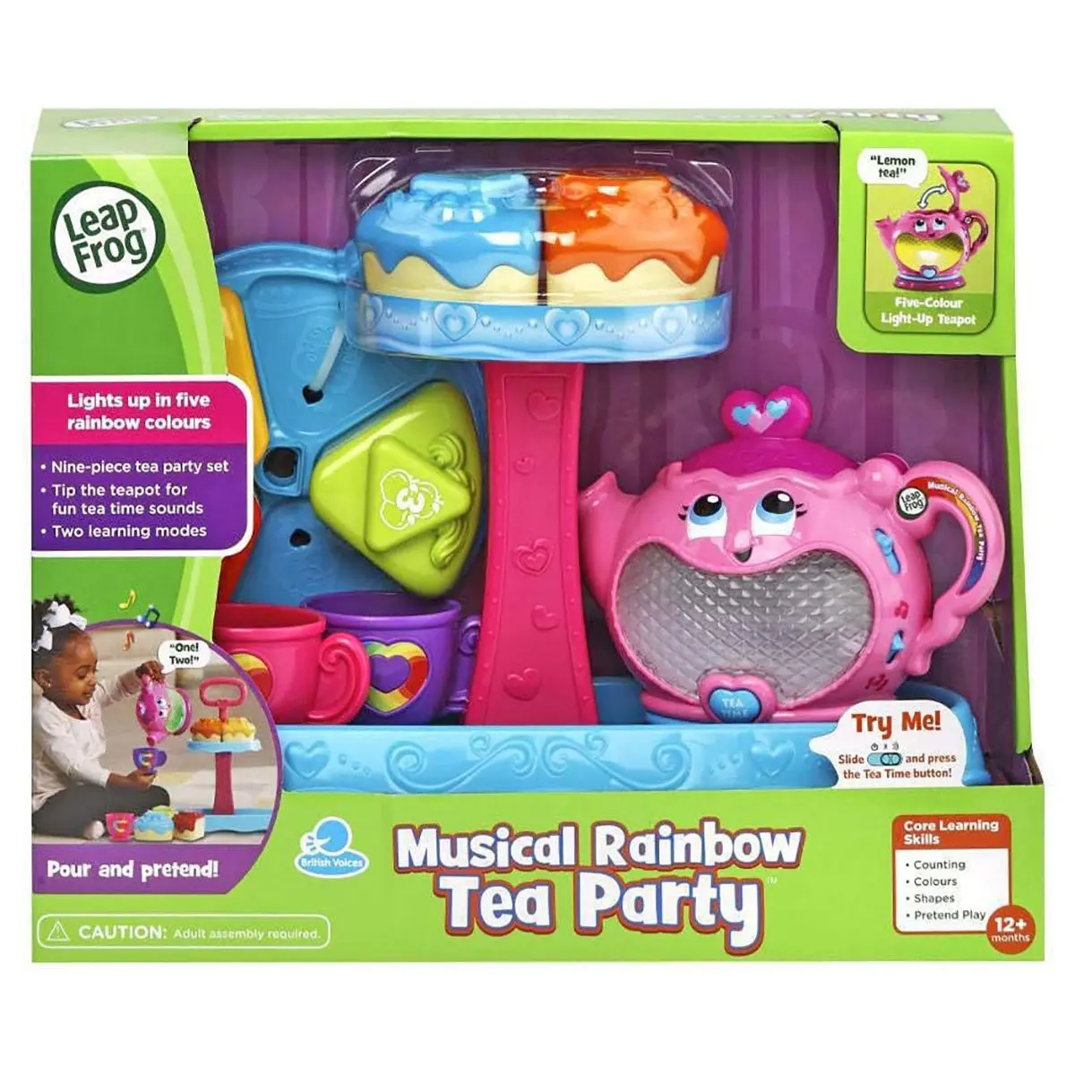 Leapfrog Musical Rainbow Tea Party Playset 1