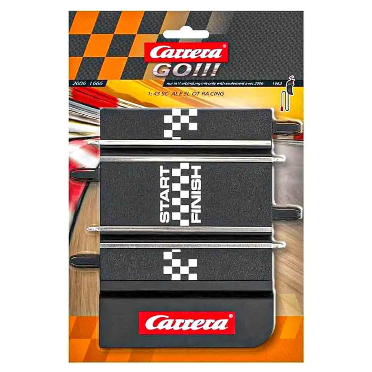 Carrera Go!!! Connecting Rail Start And Finish Line Section 1