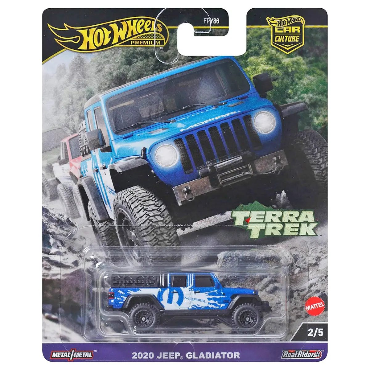 Hot Wheels Premium Car Culture Terra Trek: 2020 Jeep Gladiator Car (2/5) 1