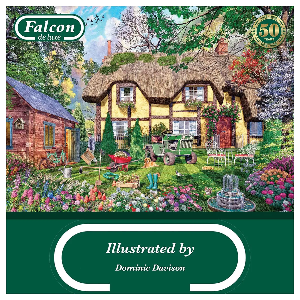Falcon De Luxe The Caretaker's Cottage 1000 Piece Jigsaw Puzzle 2