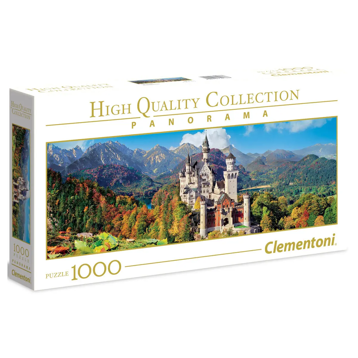 Clementoni Neuschwanstein Castle Panorama 1000 Piece Jigsaw Puzzle 1