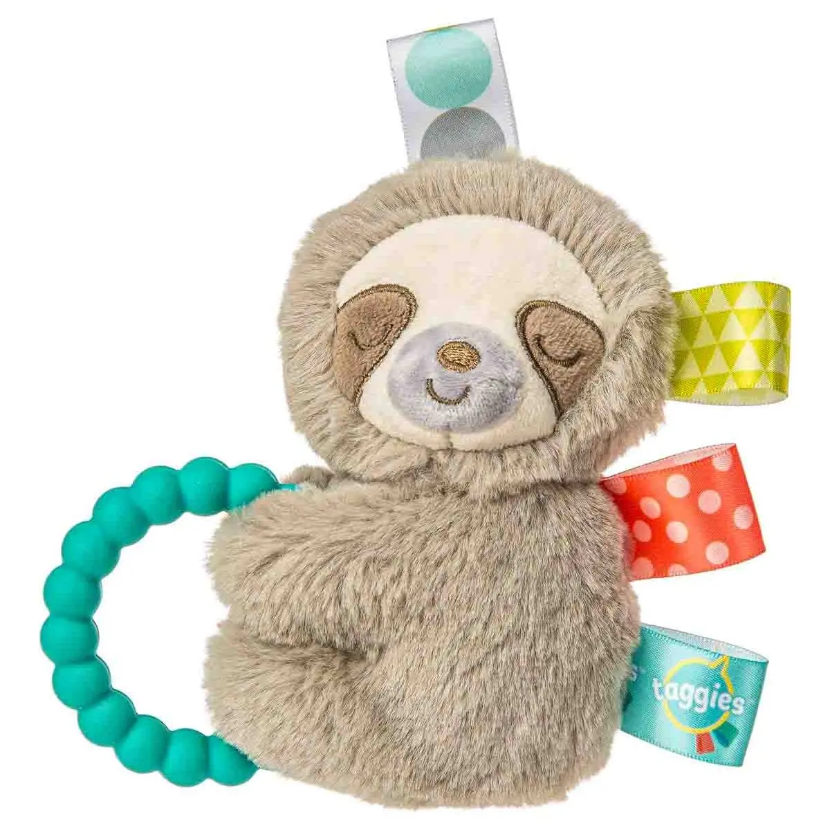 Mary Meyer Molasses Sloth Teether Rattle 1