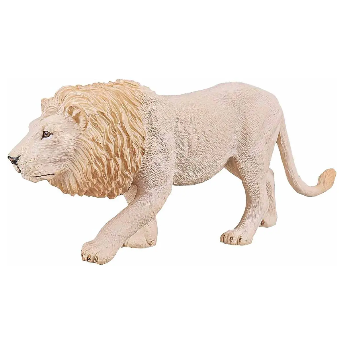 Mojo Wildlife White Male Lion Figure 1