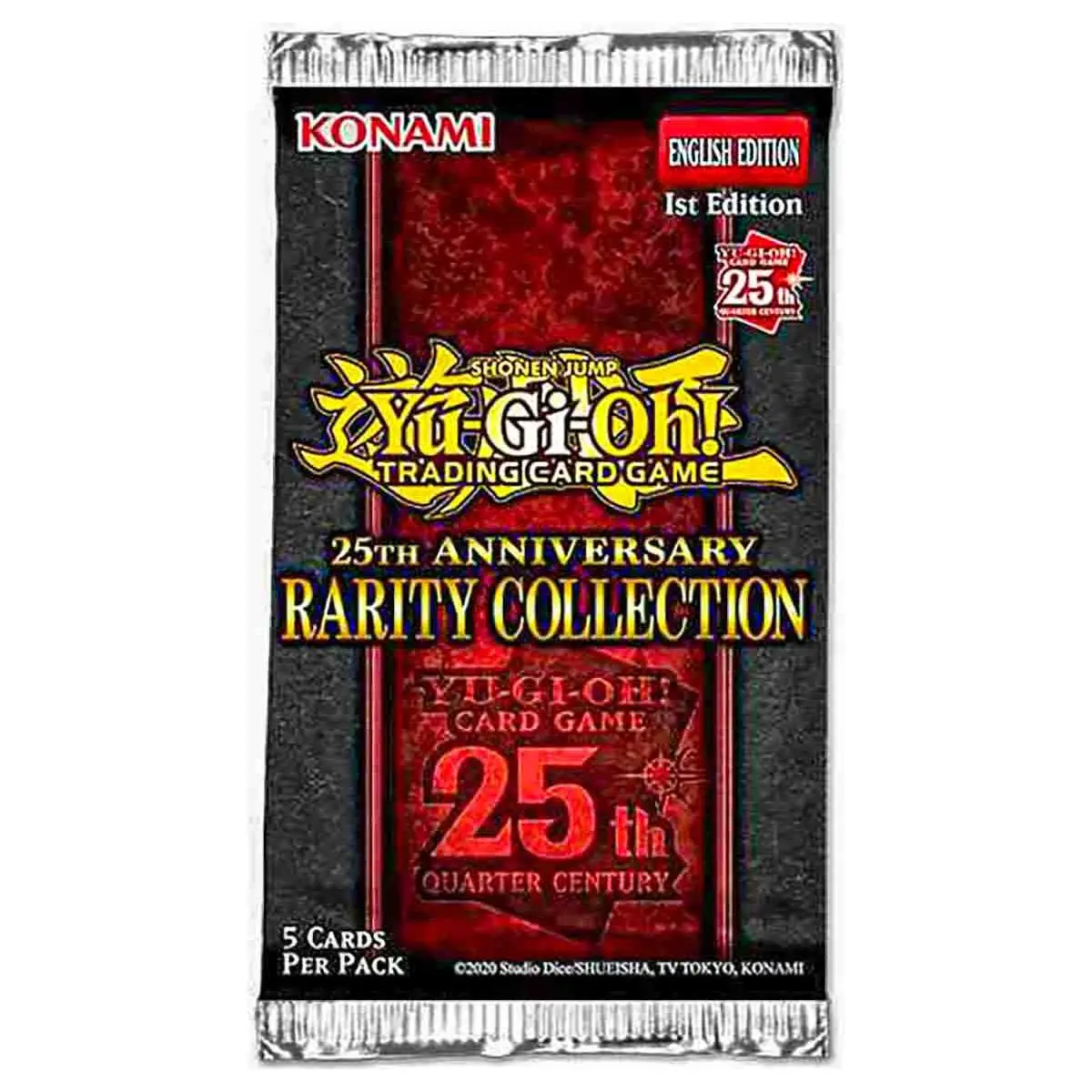 Yu-Gi-Oh! Trading Card Game 25Th Quarter Century Rarity Collection Premium Booster Pack 1