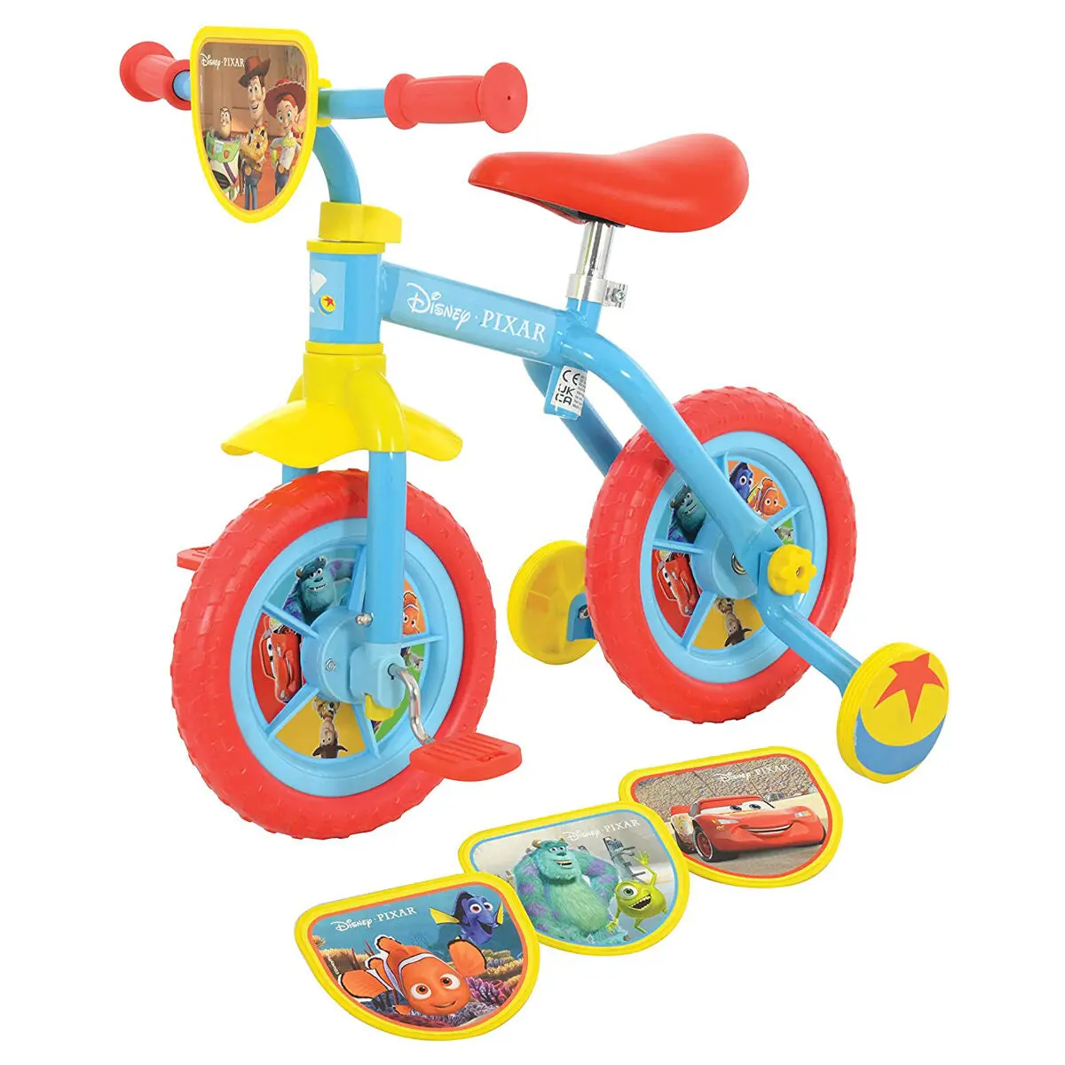 Disney Pixar Switch It 2-In-1 Training Bike 1
