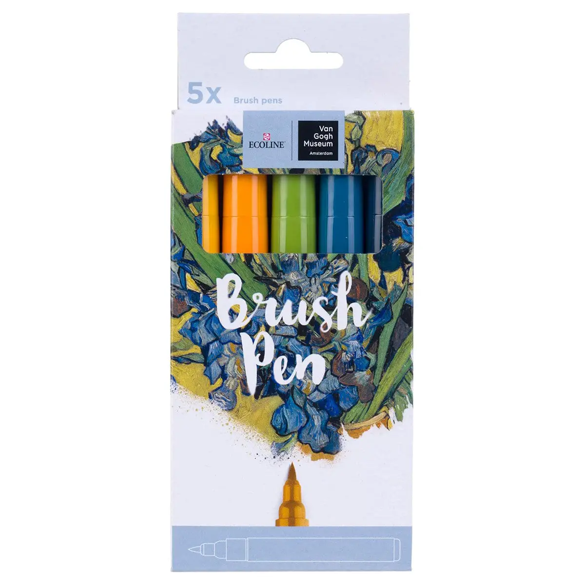 Ecoline X Van Gogh Museum Brush Pens Set Of 5 1