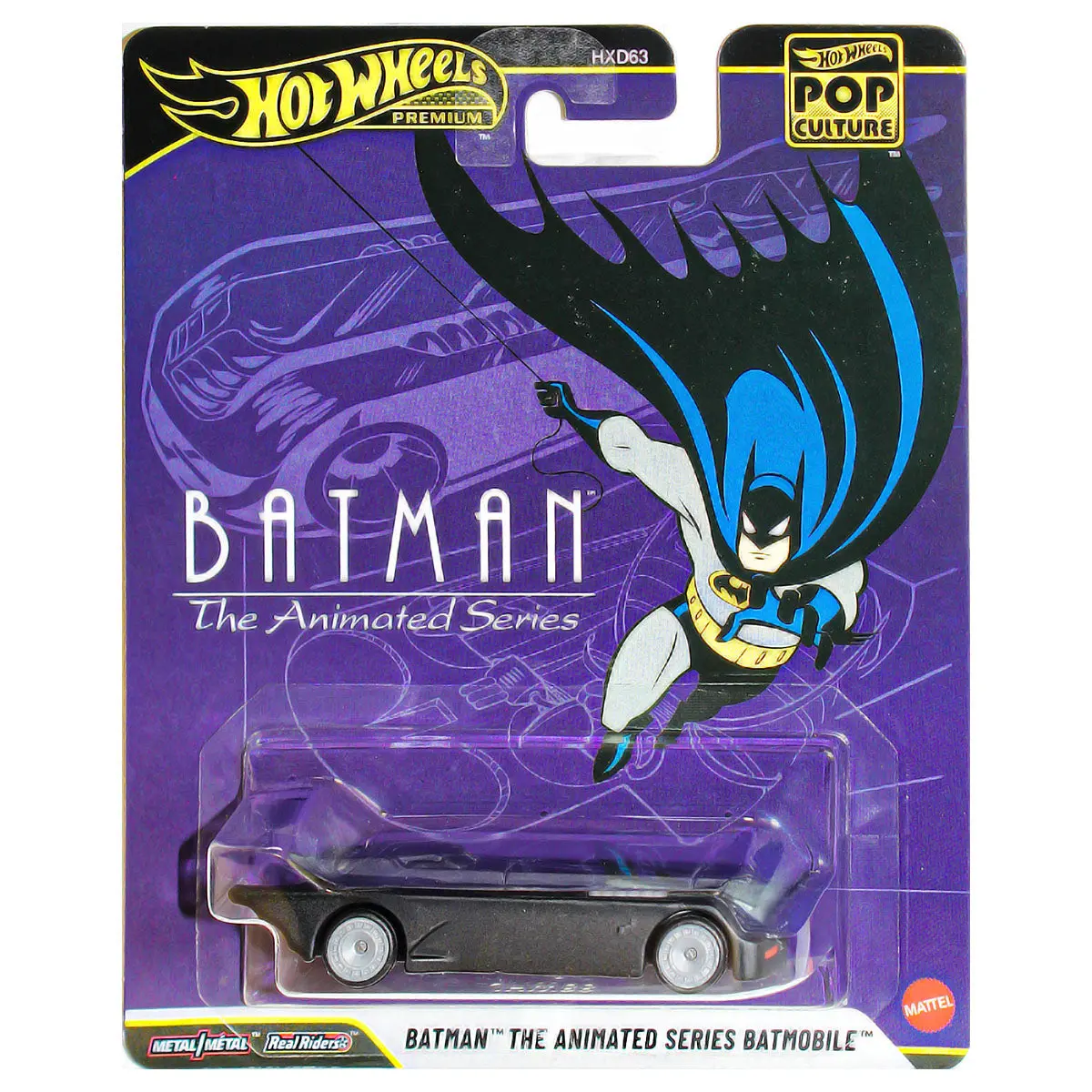 Hot Wheels Premium Pop Culture: Batman The Animated Series Batmobile 1