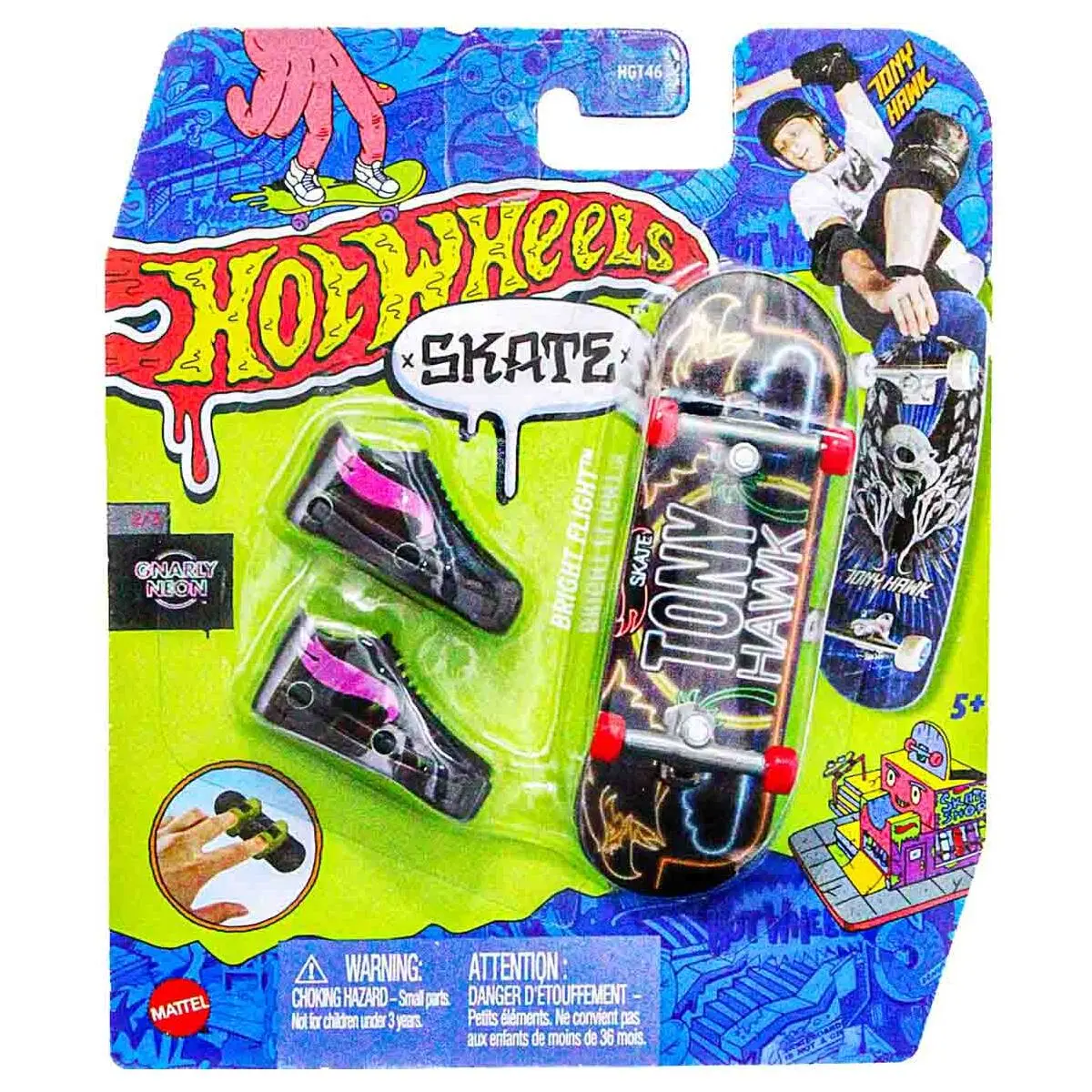 Hot Wheels Skate: Bright Flight Fingerboard 1