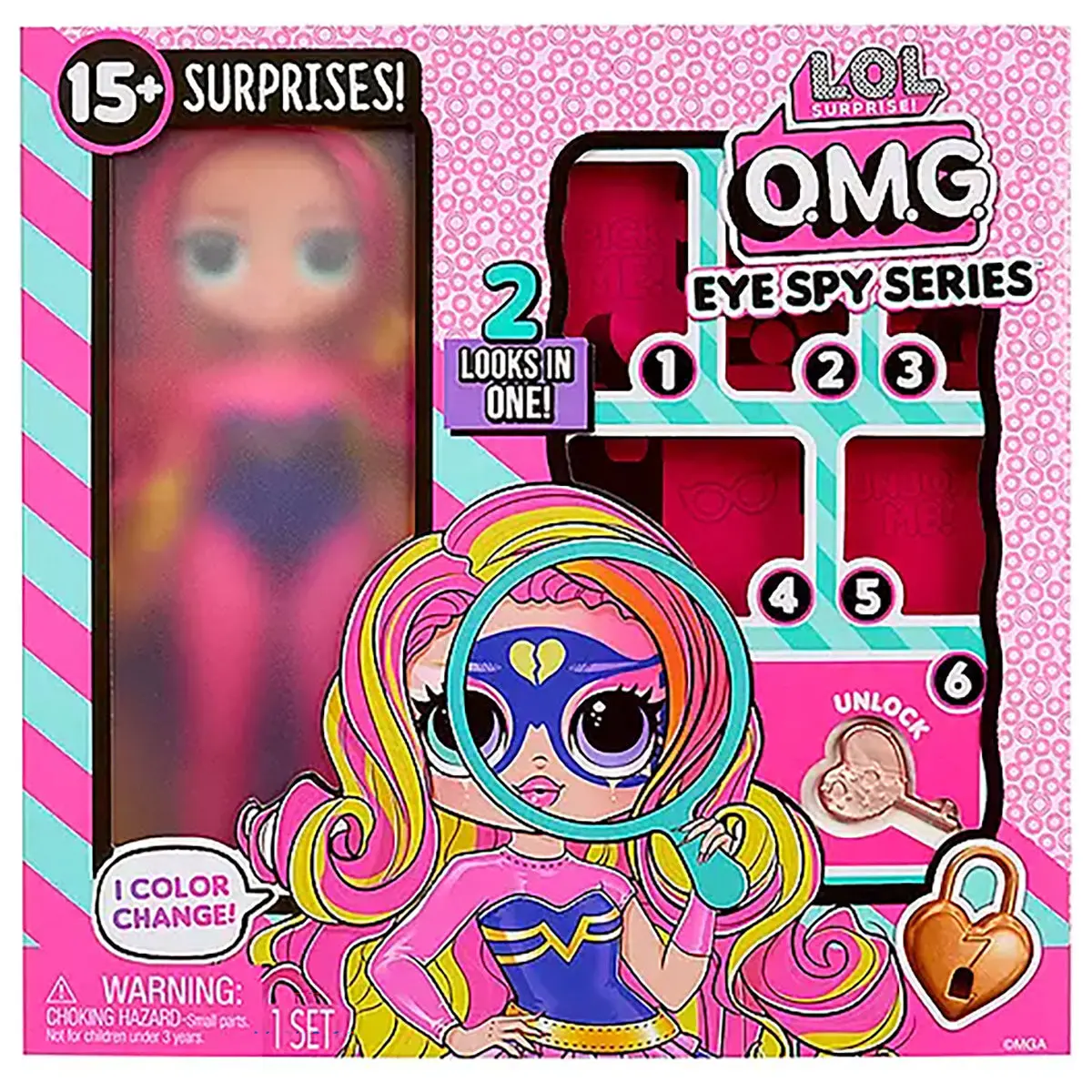 L.O.L Surprise! Omg Eye Spy Superhero Doll 1