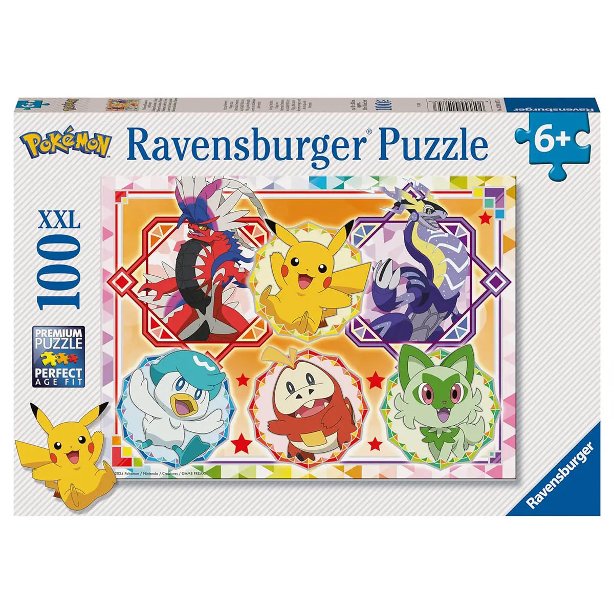 Ravensburger Pokémon Scarlet And Violet Legends 100 Xxl Piece Puzzle 1