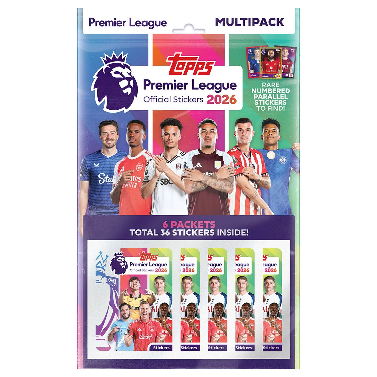 Topps Premier League 2026 Official Stickers Multipack 1