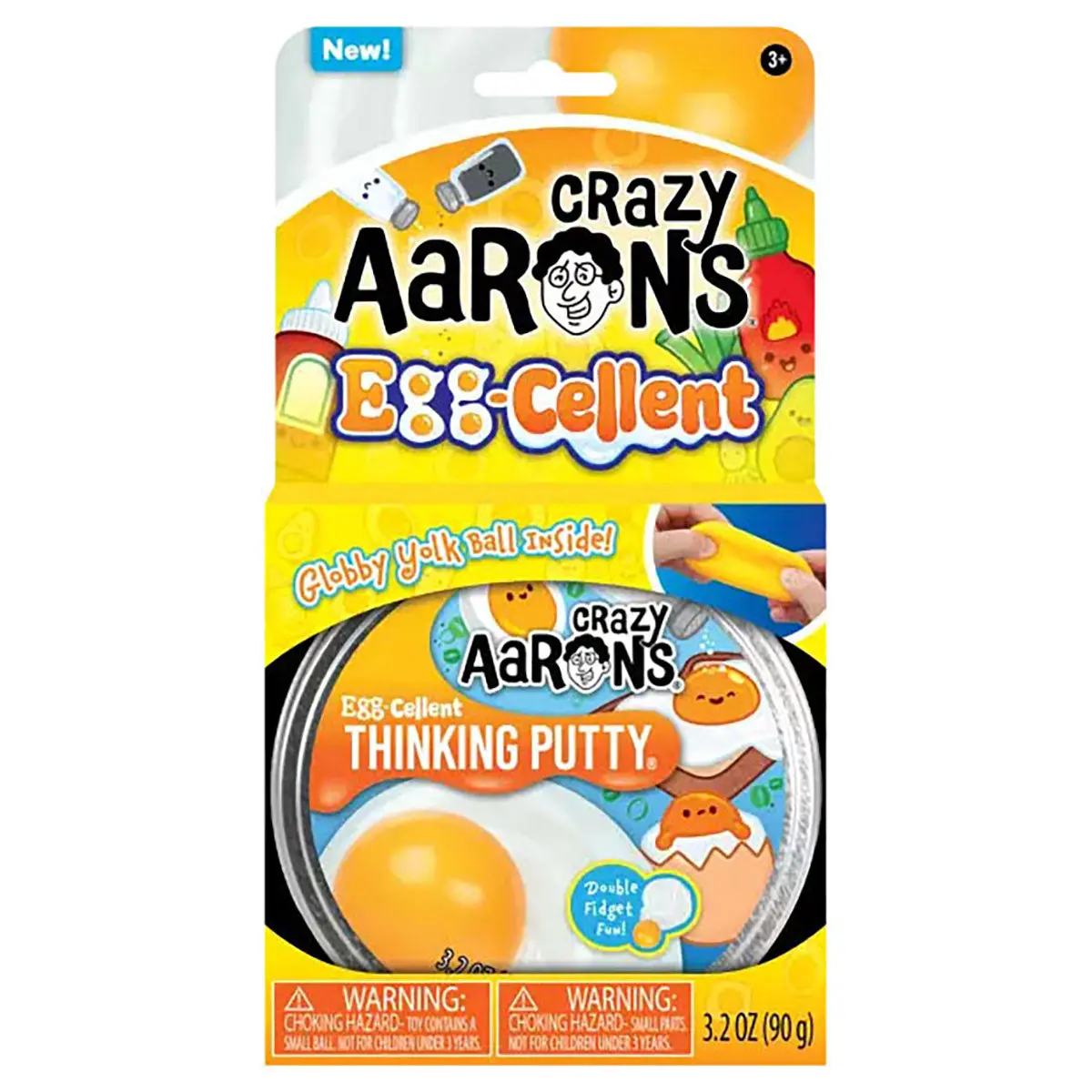 Crazy Aaron's Egg-Cellent Thinking Putty (90G) 1