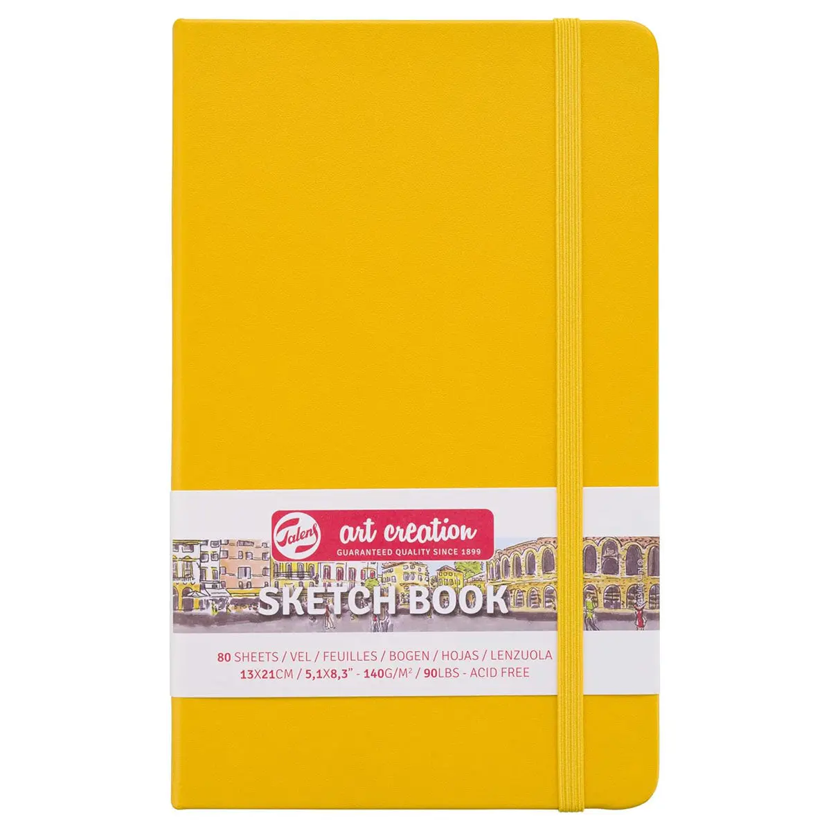 Royal Talens Art Creation Sketch Book Golden Yellow 80 Sheets 1