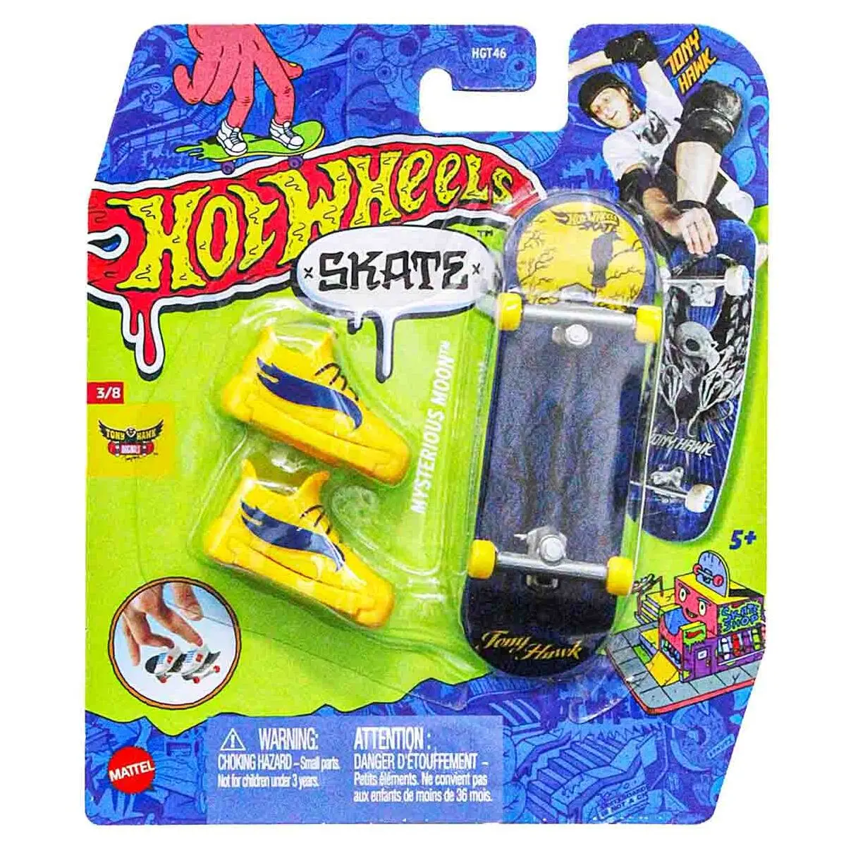 Hot Wheels Skate: Mysterious Moon Fingerboard 1