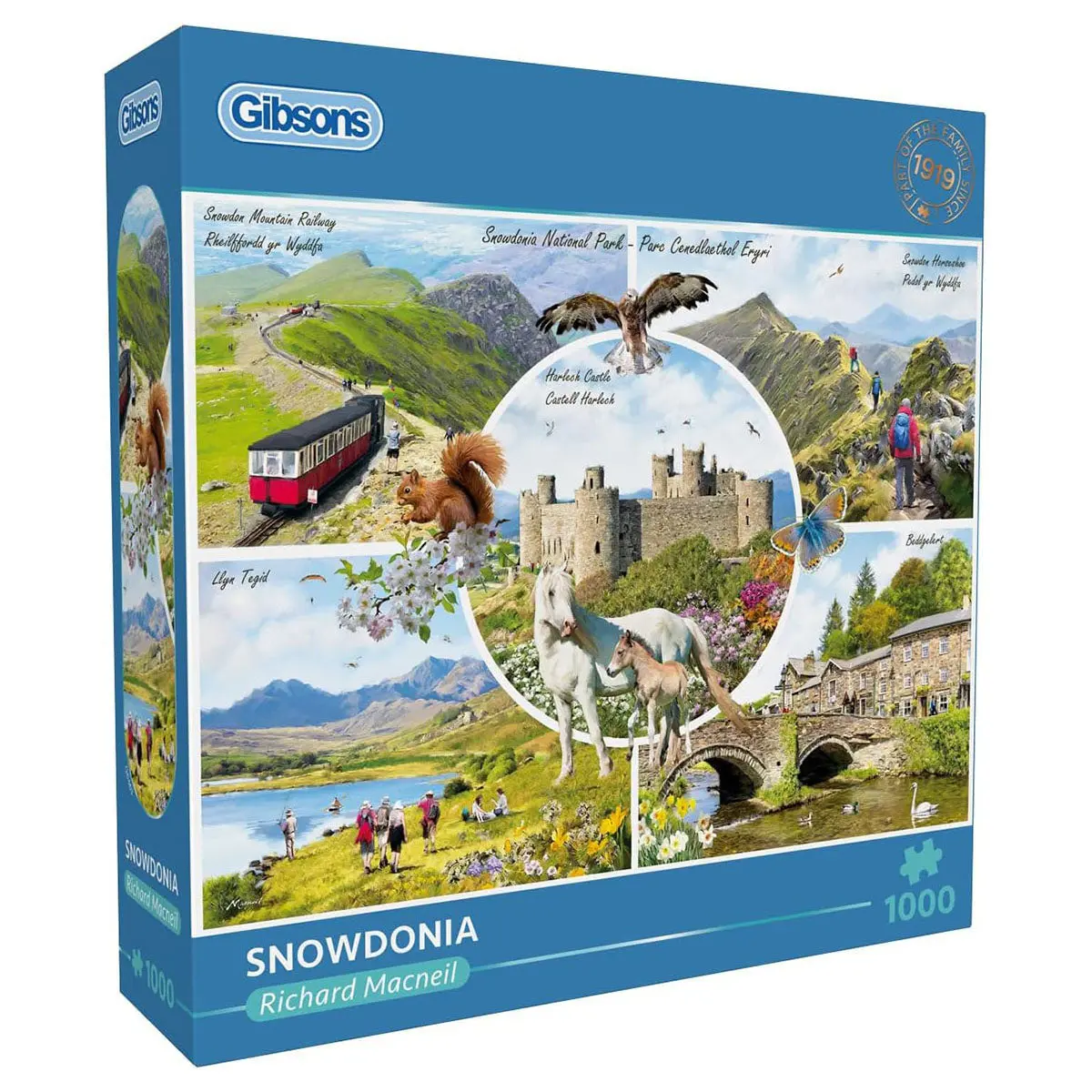 Gibsons Snowdonia 1000 Piece Jigsaw Puzzle 1