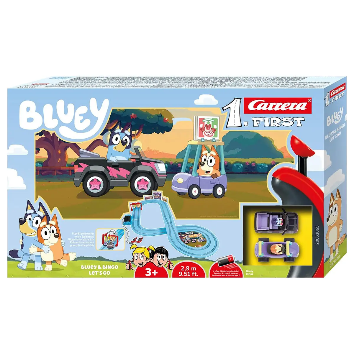 Carrera First Bluey & Bingo Let's Go Set 1