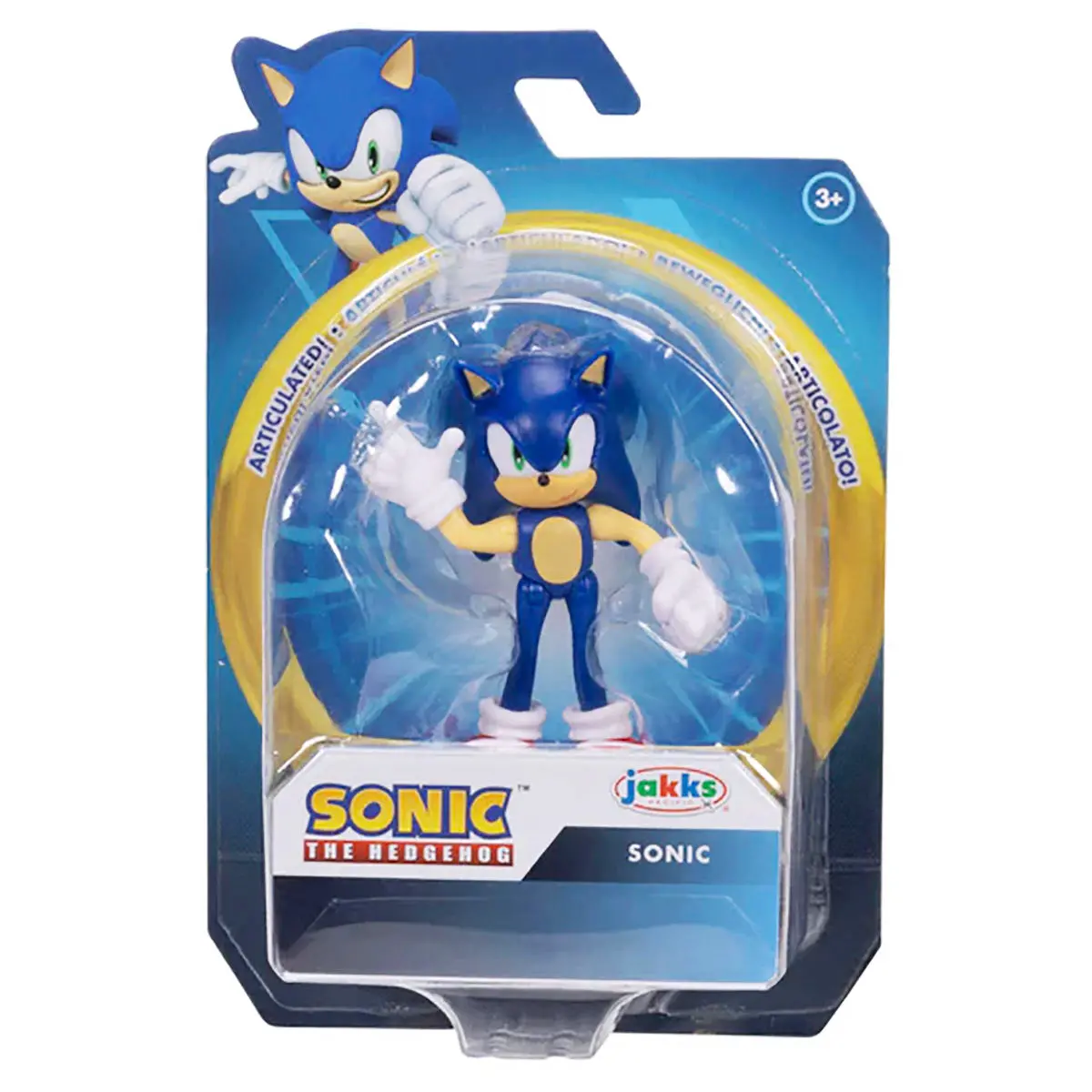 Sonic The Hedgehog Sonic 2.5" Figure 1