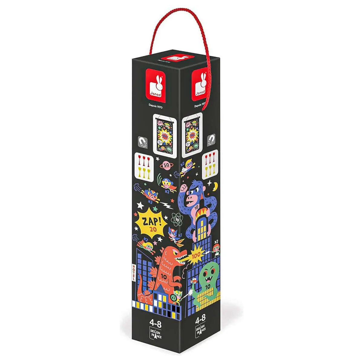 Janod Magnetic Dart Game - Superhero 1