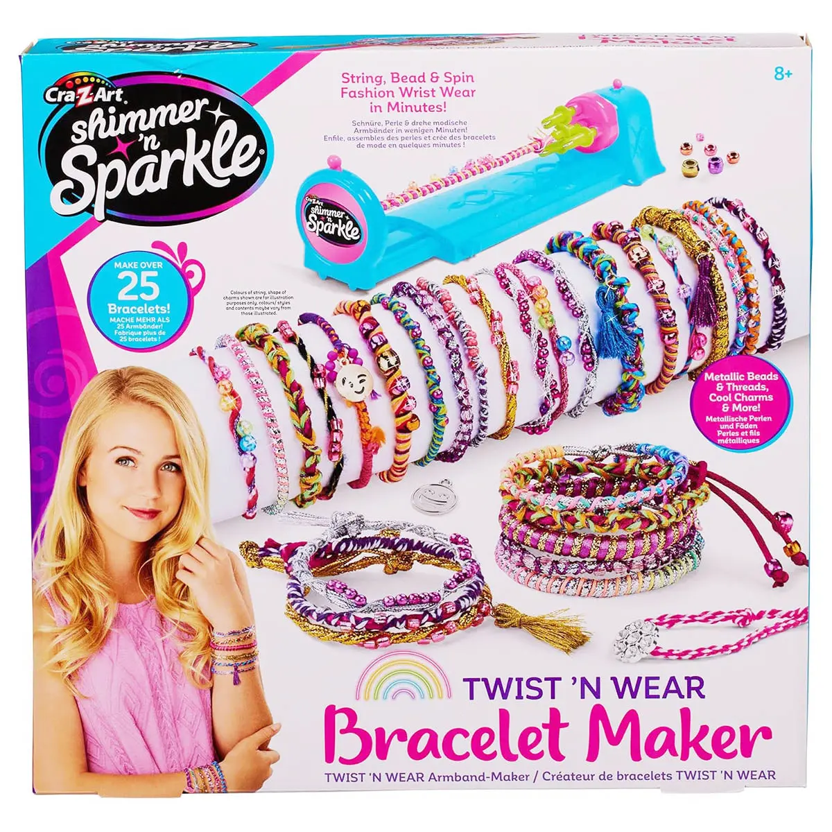 Shimmer 'N Sparkle Twist 'N Wear Bracelet Maker Kit 1