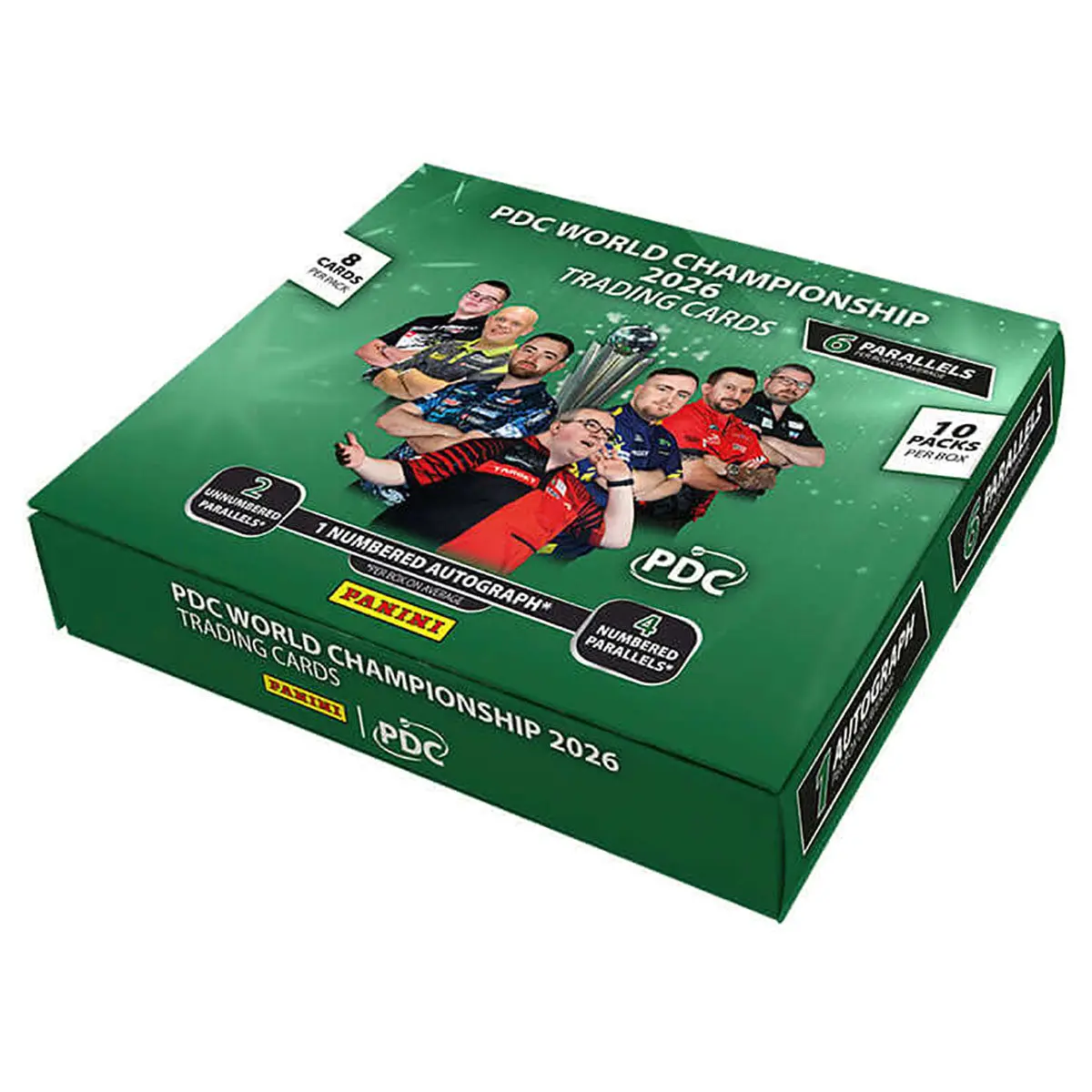 Panini Pdc World Championship Darts 2026 Trading Cards Premium Box (10 Pack) 1