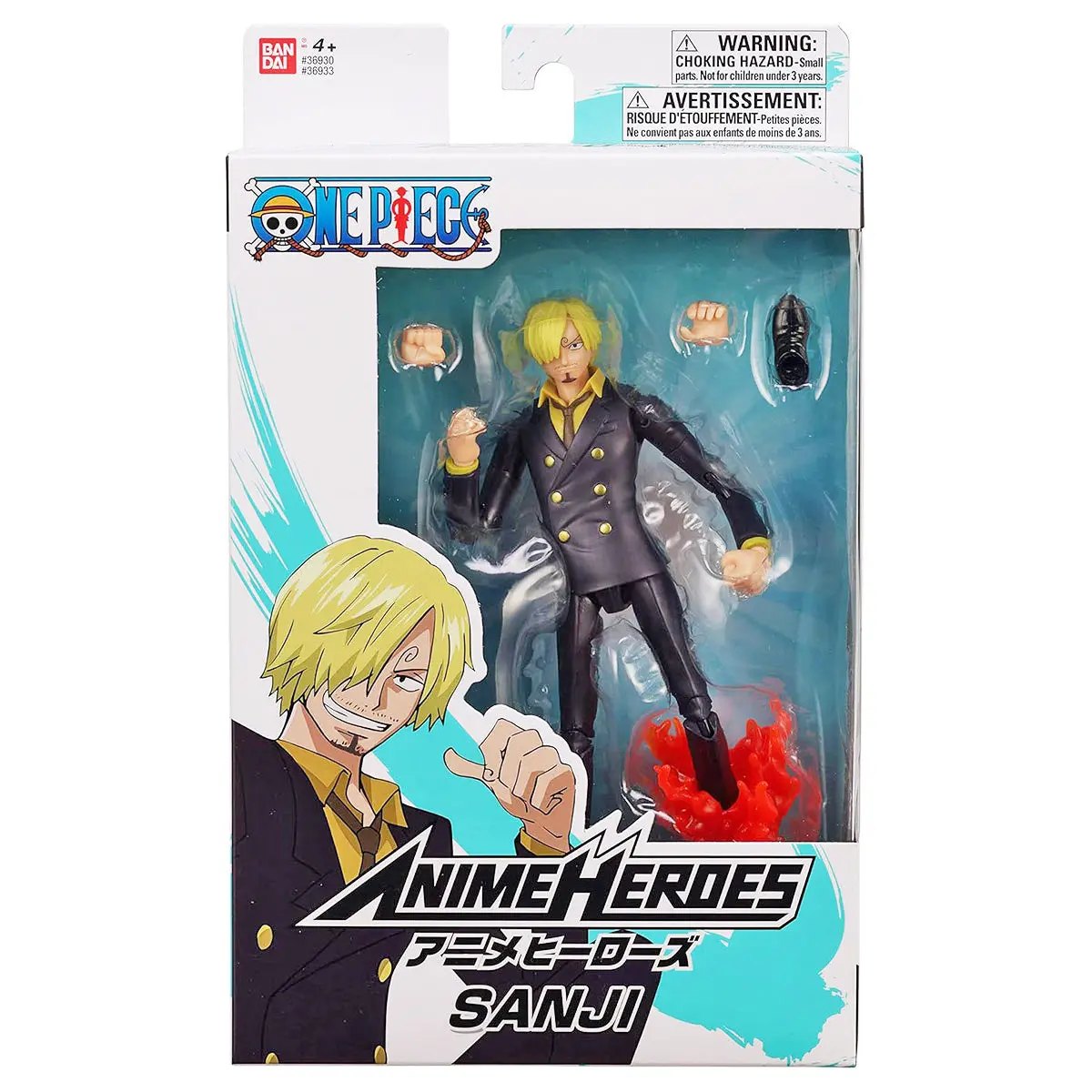 One Piece Anime Heroes: Sanji Action Figure 1