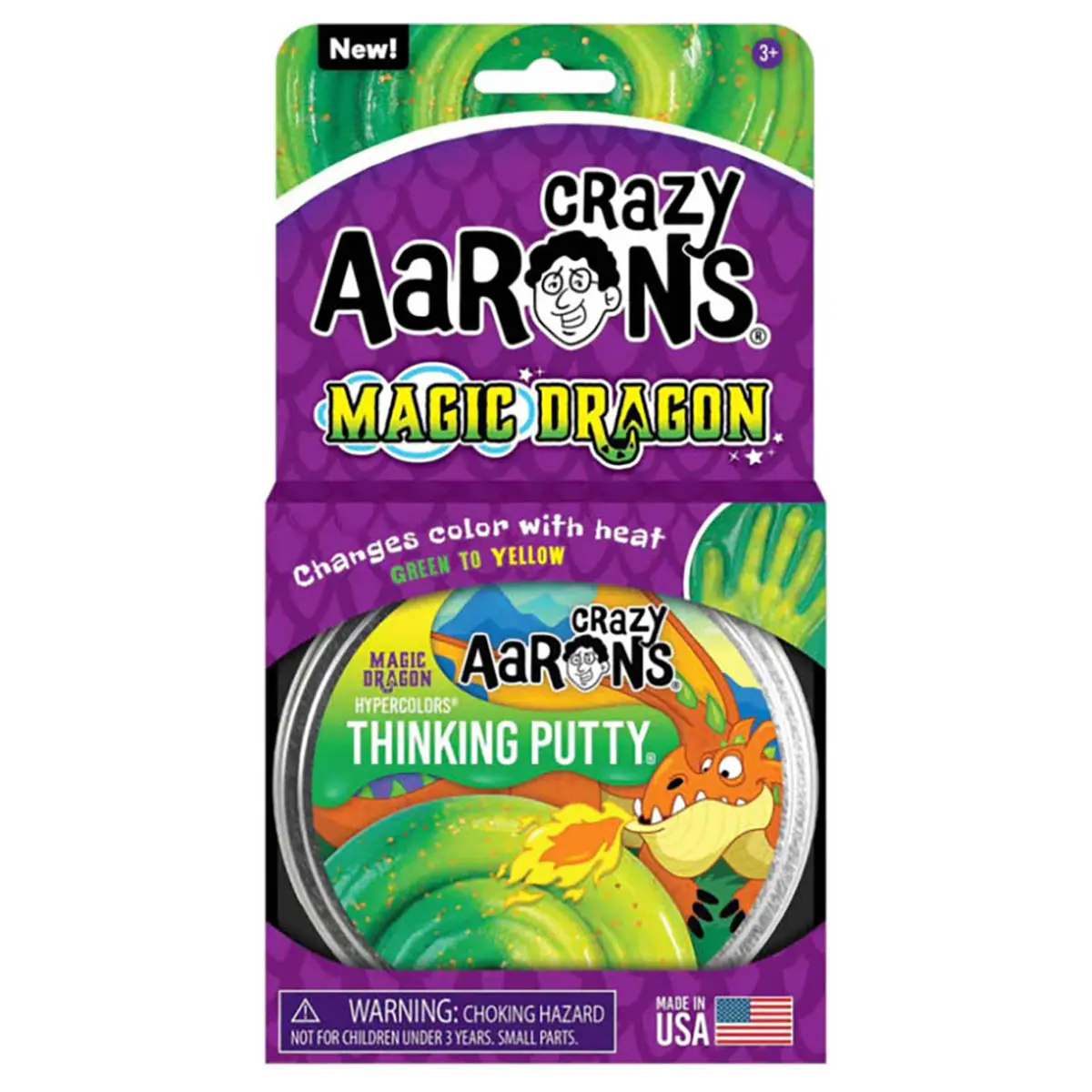 Crazy Aaron’S Magic Dragon Hypercolour Thinking Putty 90G 1