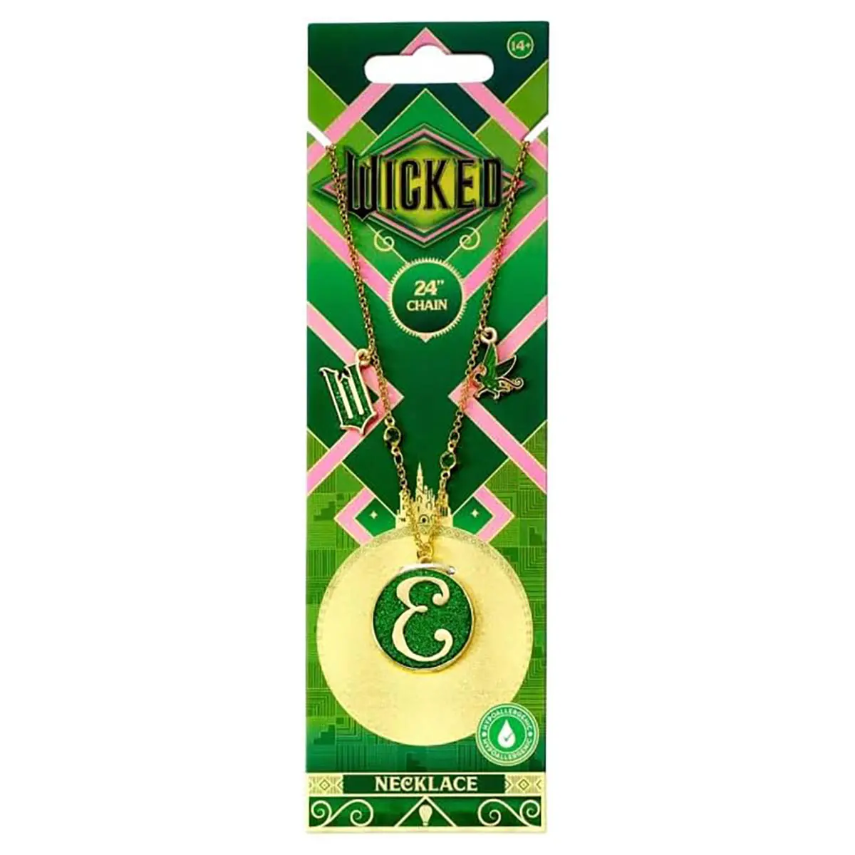 Wicked Elphaba 'E' Icon 24" Necklace 1