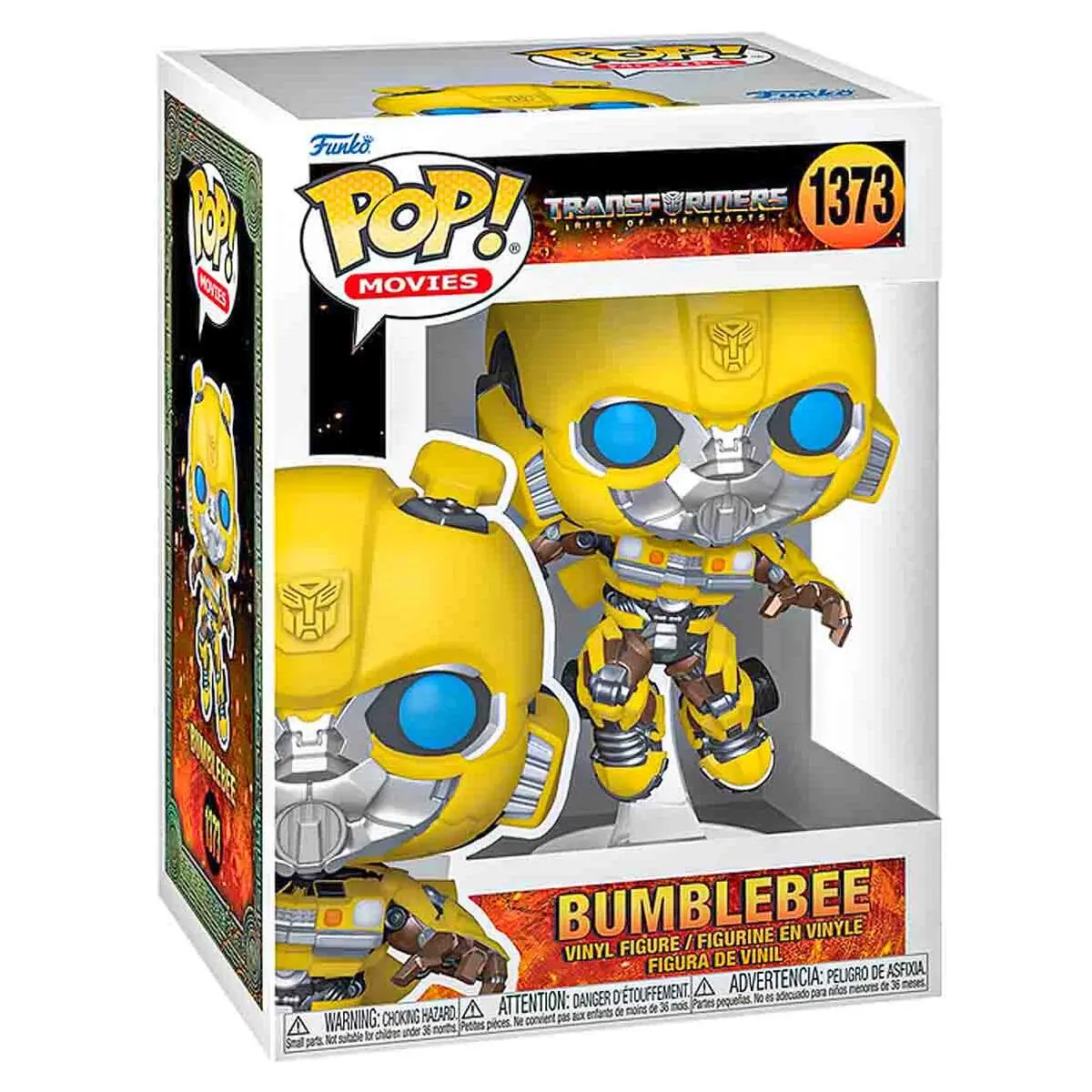Funko Pop! Movies: Transformers: Rise Of The Robots: Bumblebee Vinyl Figure #1373 1
