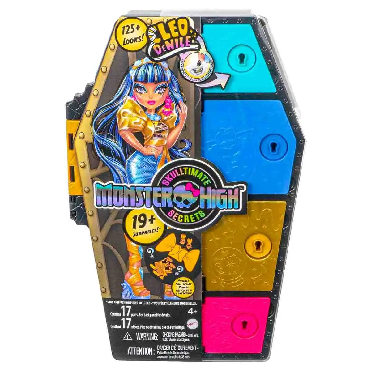 Monster High Skulltimate Secrets Cleo De Nile Doll Series 1 1