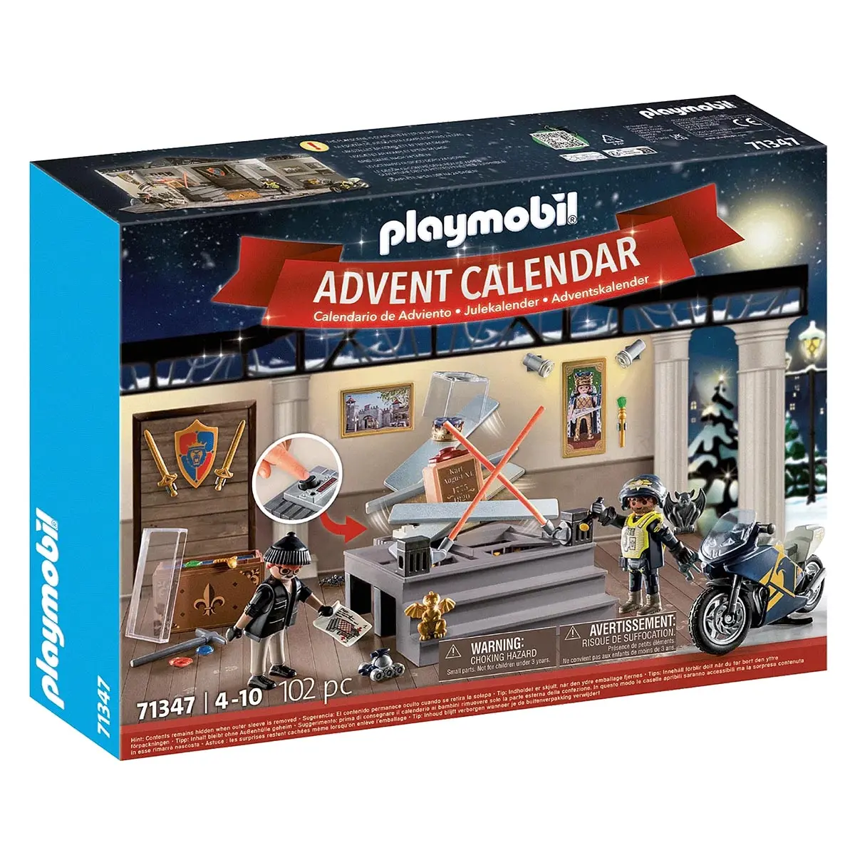 Playmobil Police Museum Theft Advent Calendar 1