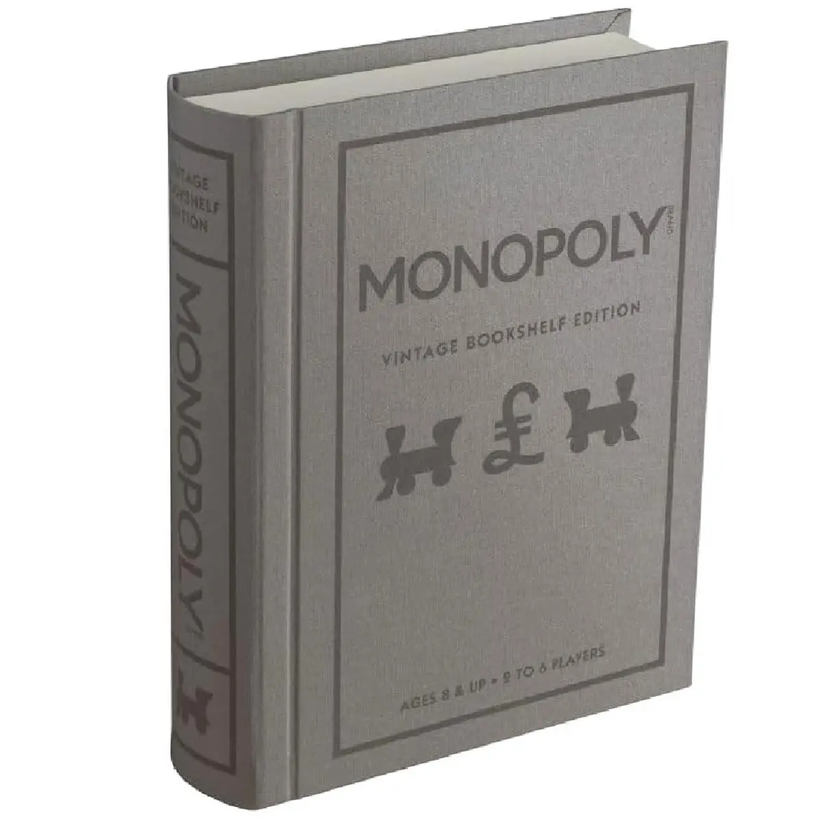Monopoly Vintage Bookshelf Uk Edition Board Game 1