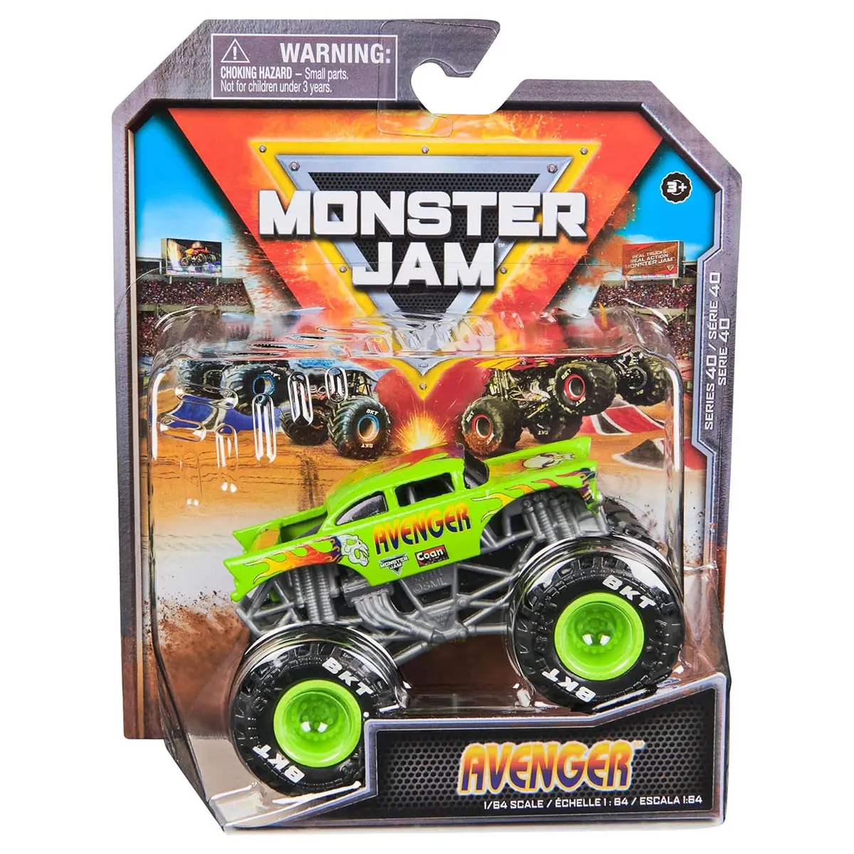 Monster Jam Avenger 1:64 Die-Cast Truck 1