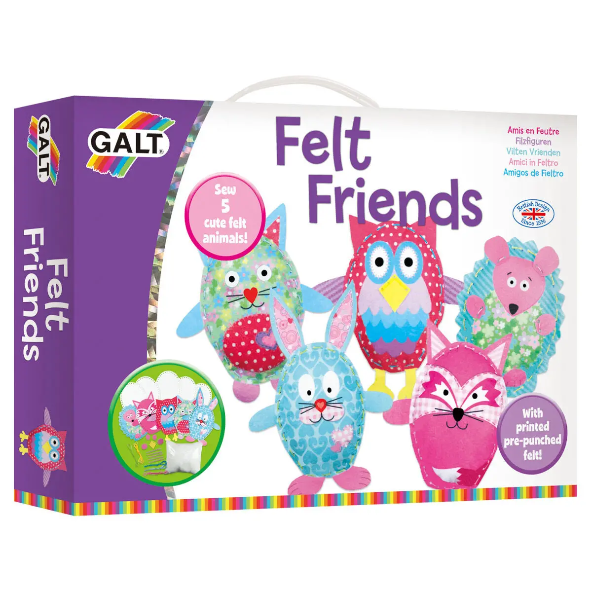 Galt Activity Kit Felt Friends 1