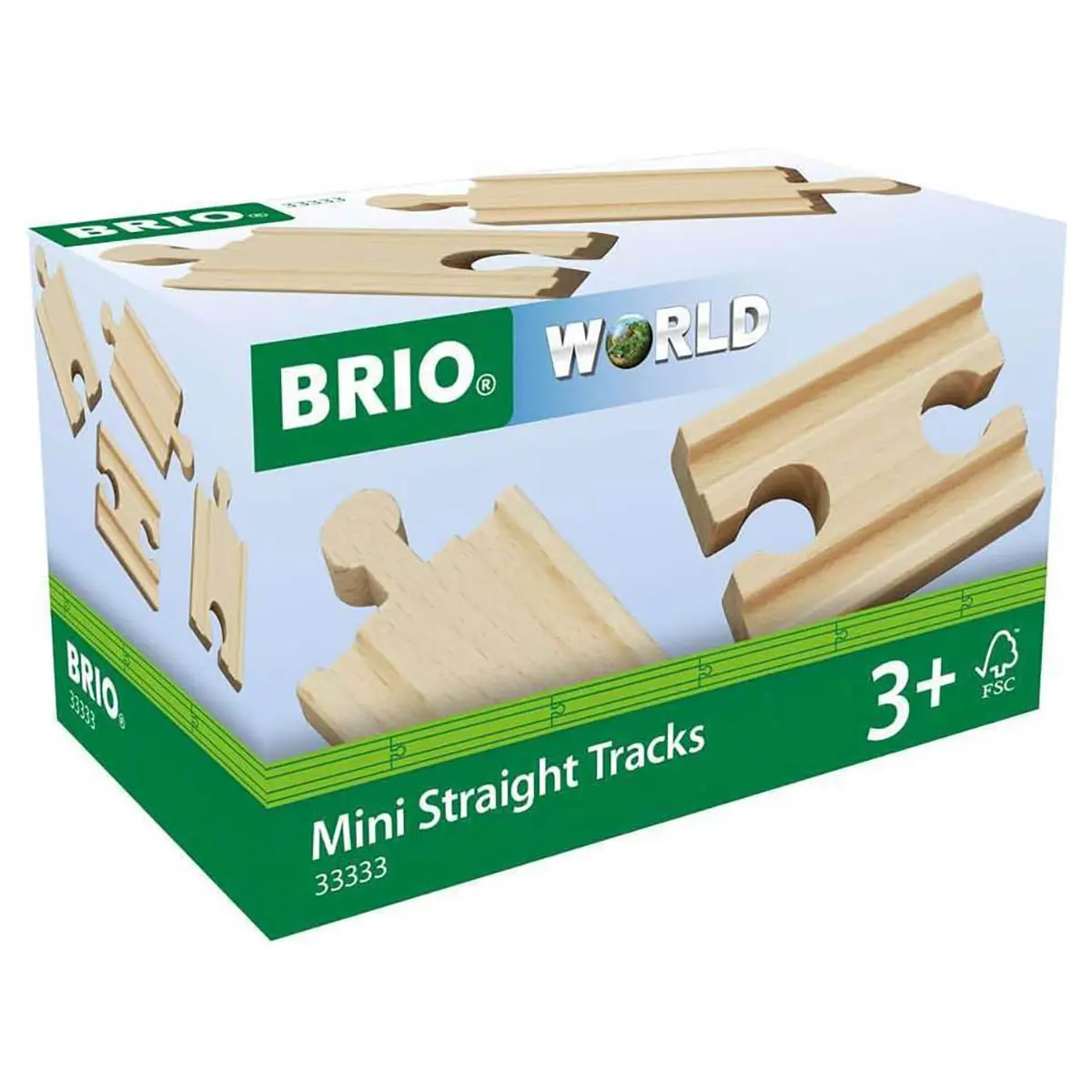 Brio World Mini Straight Tracks 1