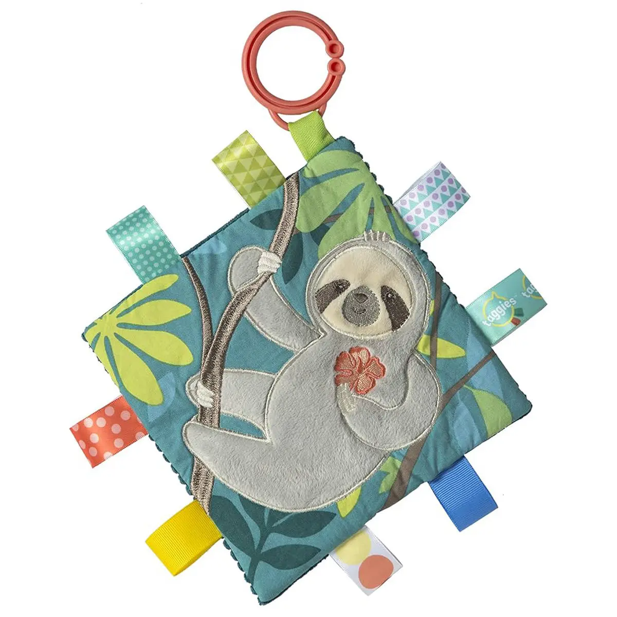Mary Meyer Molasses Sloth Crinkle Me Soother Activity Toy 1