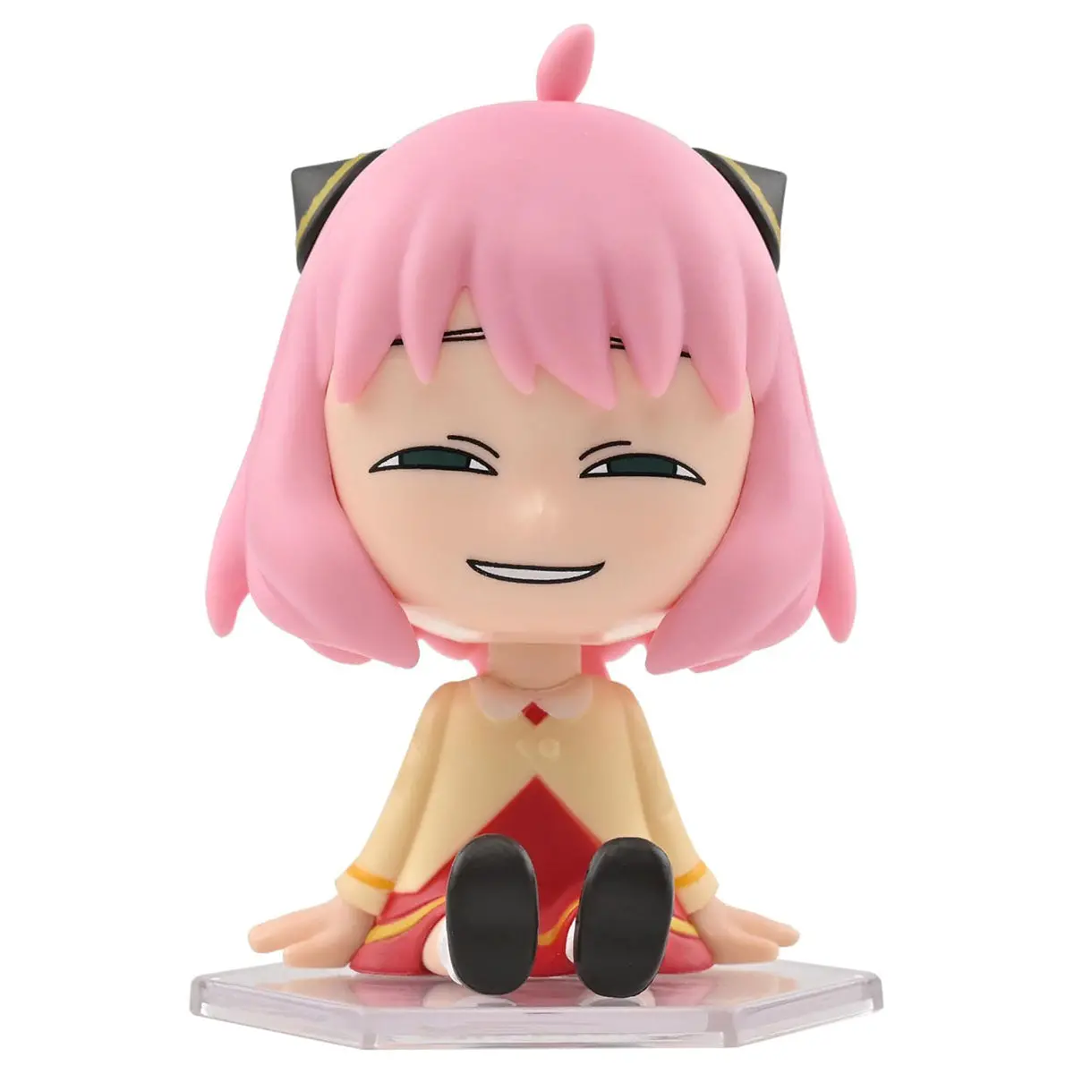 Yume Spy X Family Bobble Hero: Anya Forger (Red Dress) Figure 1