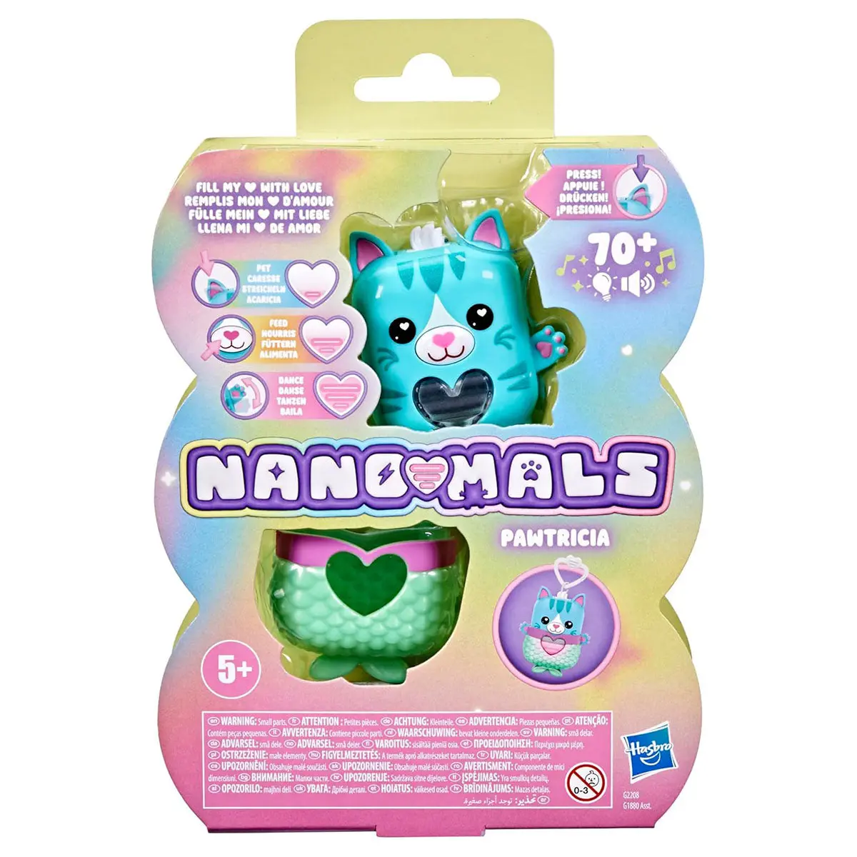 Nano-Mals Pawtricia The Blue Kitty Interactive Pet 1