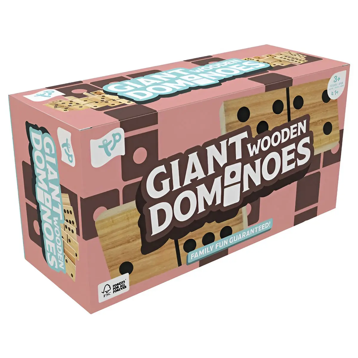 Tp Wooden Giant Dominoes Set 1
