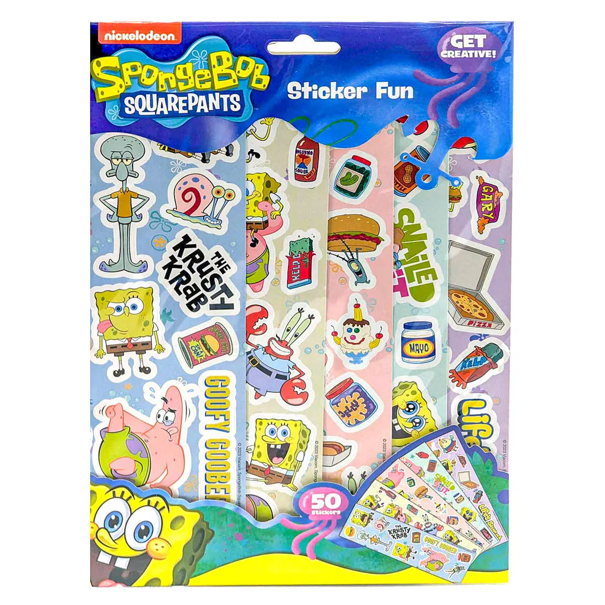 Spongebob Squarepants Sticker Fun Set 1