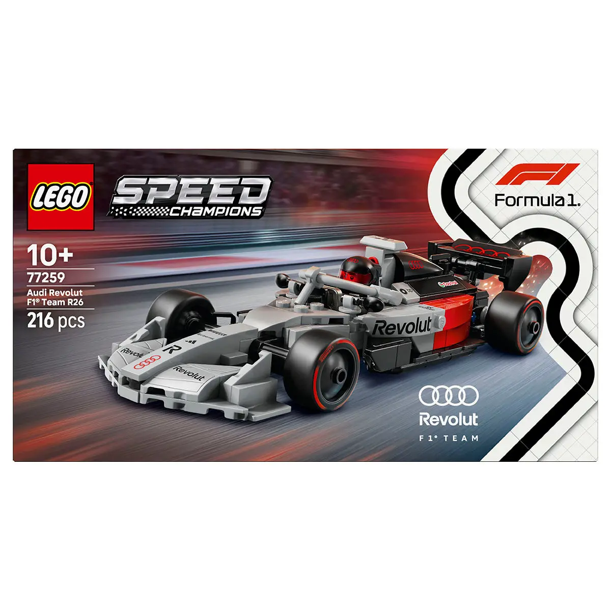 Lego Speed Champions Audi Revolut F1 Team R26 Building Set 1
